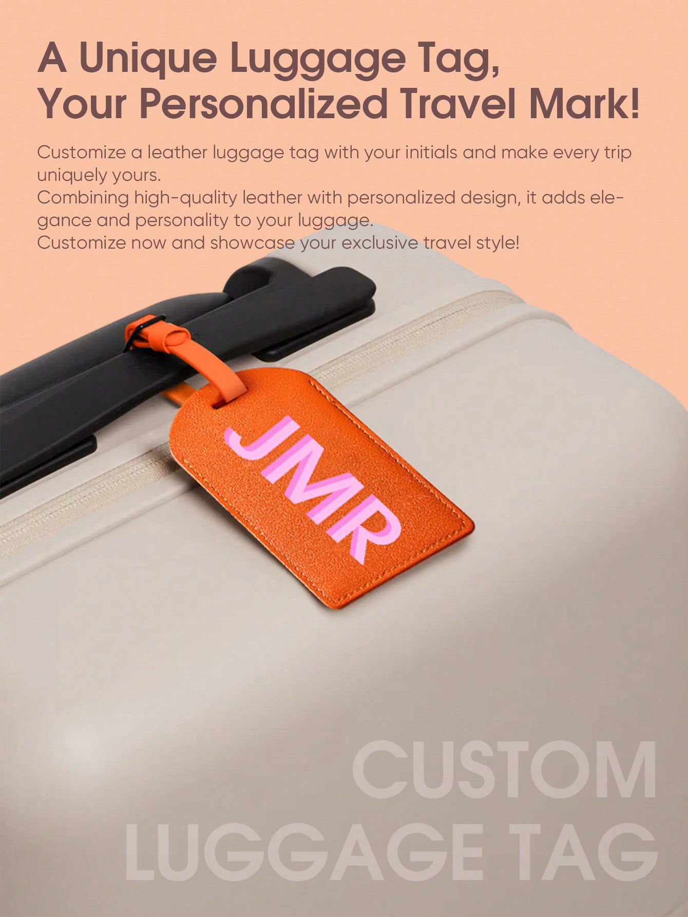 Personalized Initial Luggage T - Travel Accessories And Bags 评论和价格