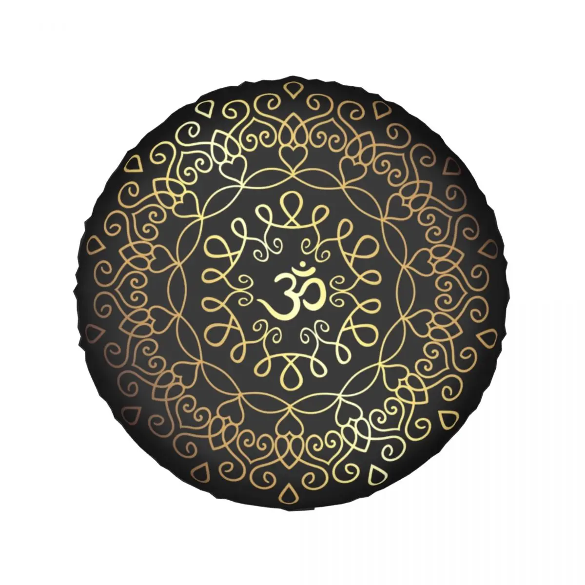 Golden Om Mandala Spare Tire C - Travel Yoga Accessories 评论和价格