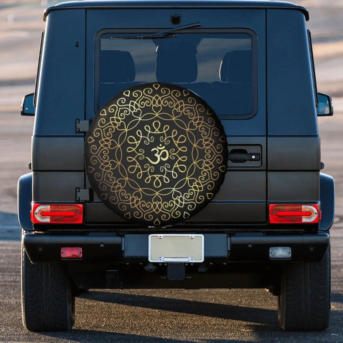 Golden Om Mandala Spare Tire C - Travel Yoga Accessories 评论和价格