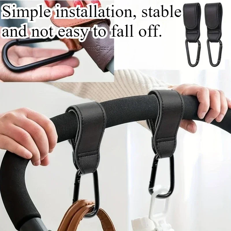 Baby Stroller Hook Fashion PU  - Travel Accessories For 6 Year Old 评论和价格