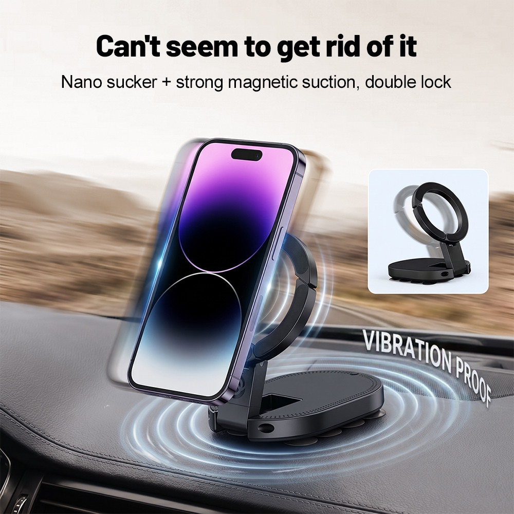 360° Rotation 3‑In‑1 Suction C - Travel Accessories And Gadgets 评论和价格