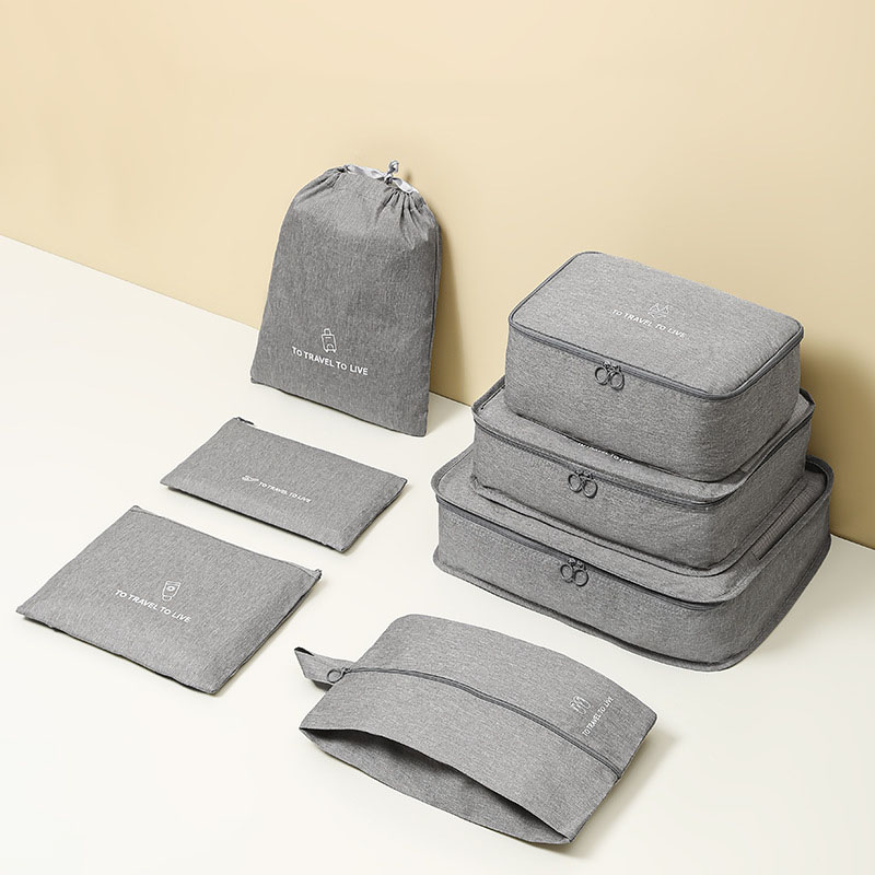 7 Piece Travel Packing Cubes S - Travel Accessories Pouch For Men 评论和价格