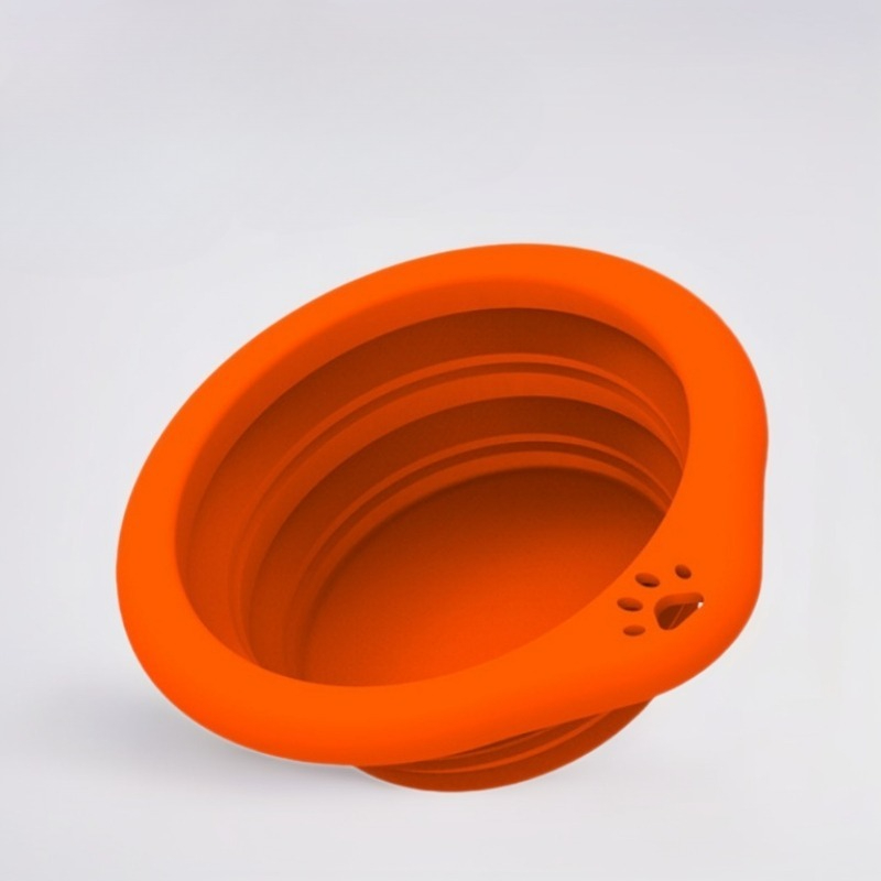 Portable Silicone Pet Bowl Col - Travel Accessories Dog 评论和价格
