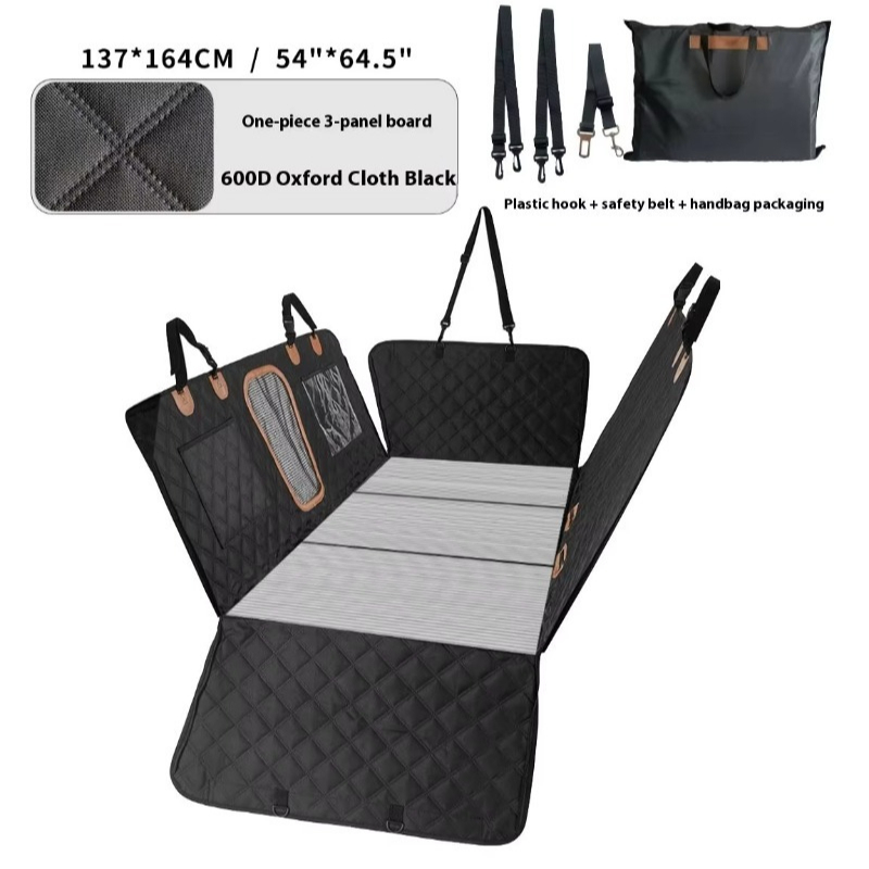 Three-Panel Solid Car Rear-Sea - Travel Accessories Dog 评论和价格