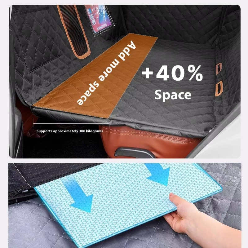 Three-Panel Solid Car Rear-Sea - Travel Accessories Dog 评论和价格