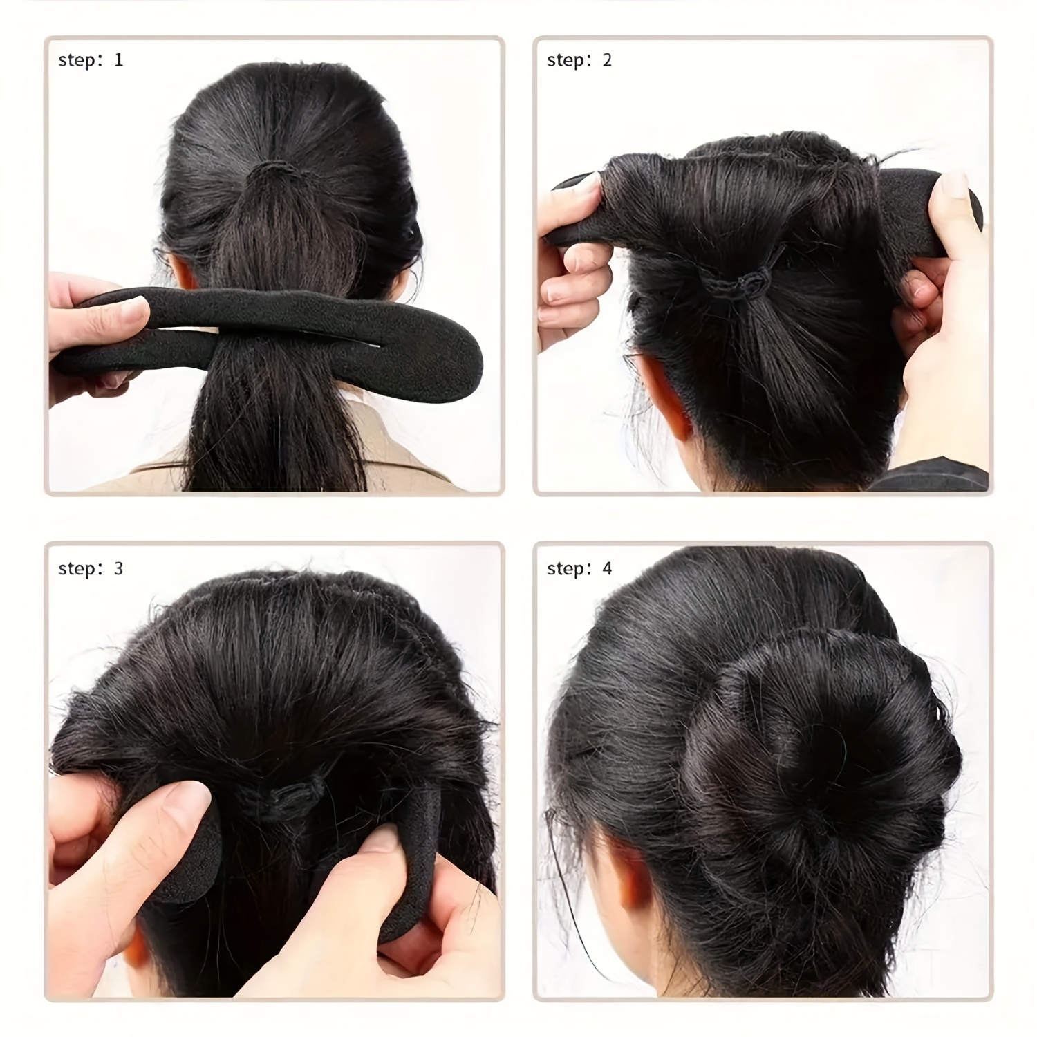 4-Pack Large Bun Hair Styling  - Travel Accessories Bunnings 评论和价格