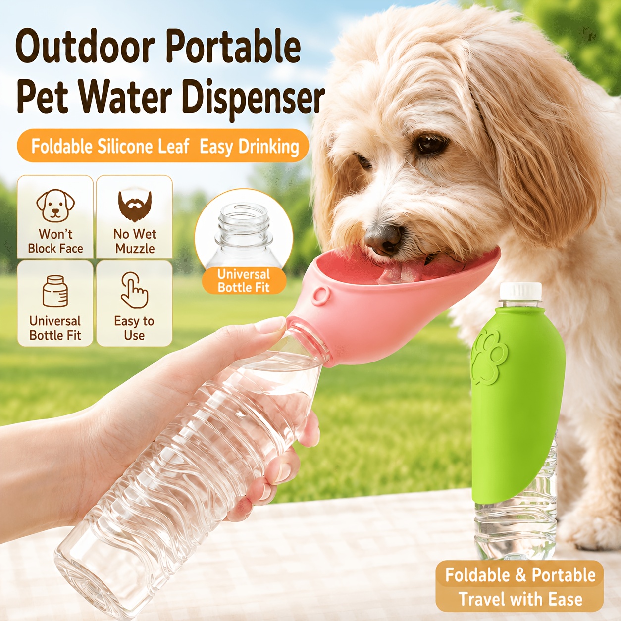 Portable Outdoor Water Cup Dog - Travel Accessories Dog 评论和价格