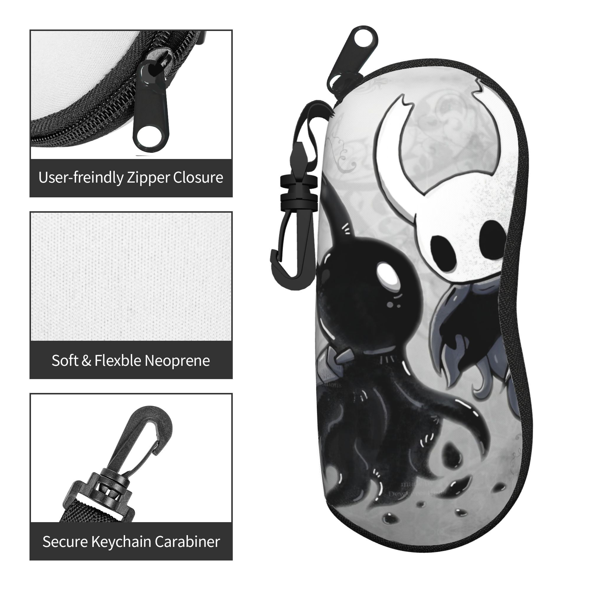 Hollow Knight Glasses Case Cov - Travel Accessories Pouch For Men 评论和价格