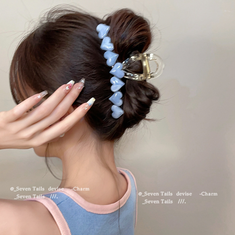 Heart Hair Claw Jelly Acetate  - Travel Accessories Bunnings 评论和价格