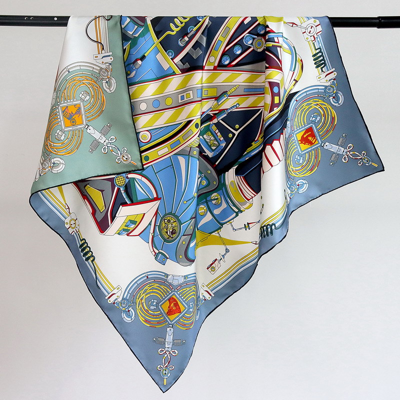 18MM Silk Scarf Women Hand Rol - Travel Accessories Bag For Women 评论和价格