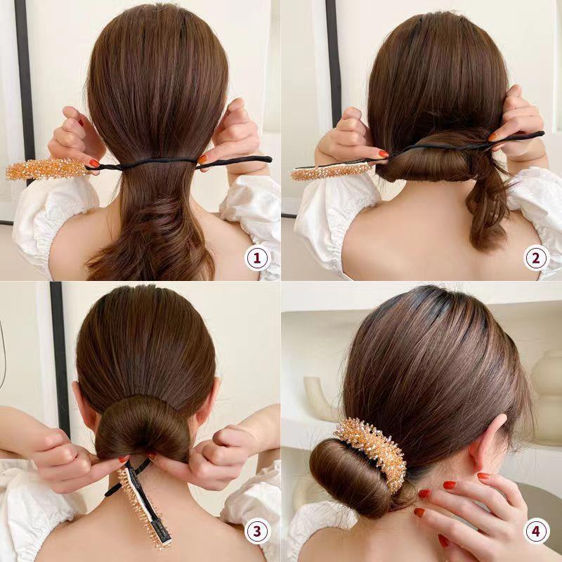7pcs Crystal Hair Bun Maker Tw - Travel Accessories Bunnings 评论和价格