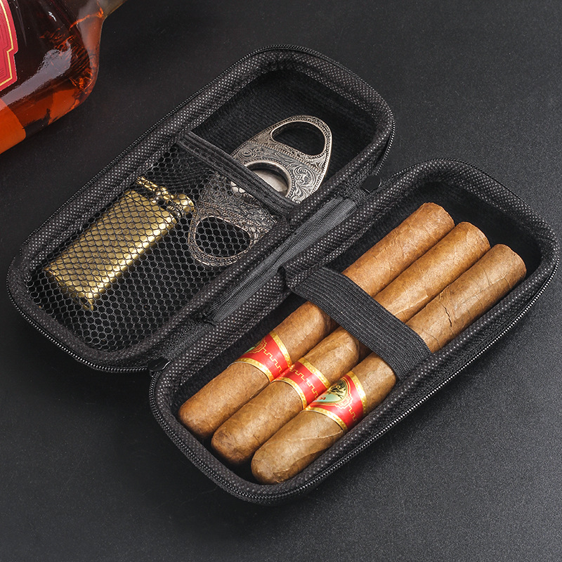 1pc Portable Cigar Travel Case - Travel Accessories And Gadgets 评论和价格