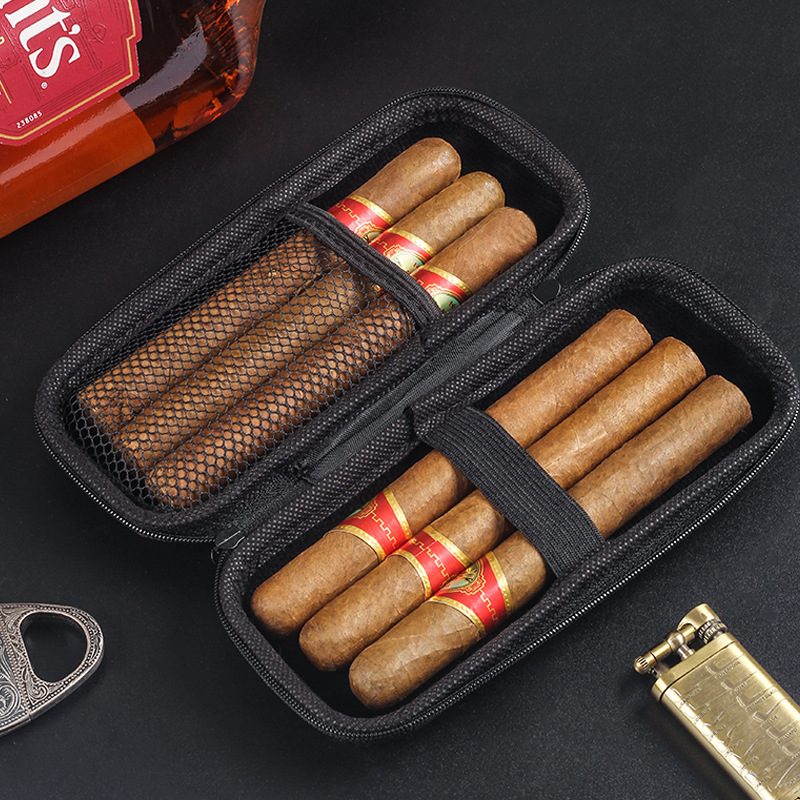 1pc Portable Cigar Travel Case - Travel Accessories And Gadgets 评论和价格