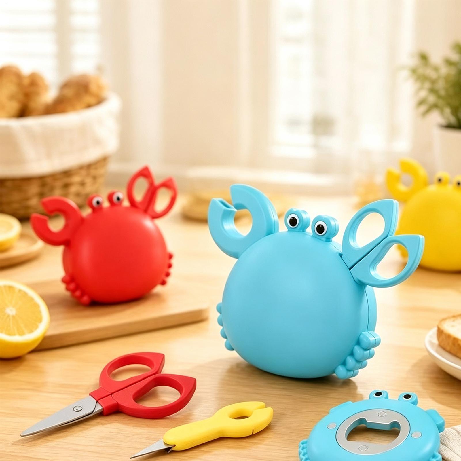 4 in 1 Crab Bottle Opener Magn - Travel Accessories And Gadgets 评论和价格
