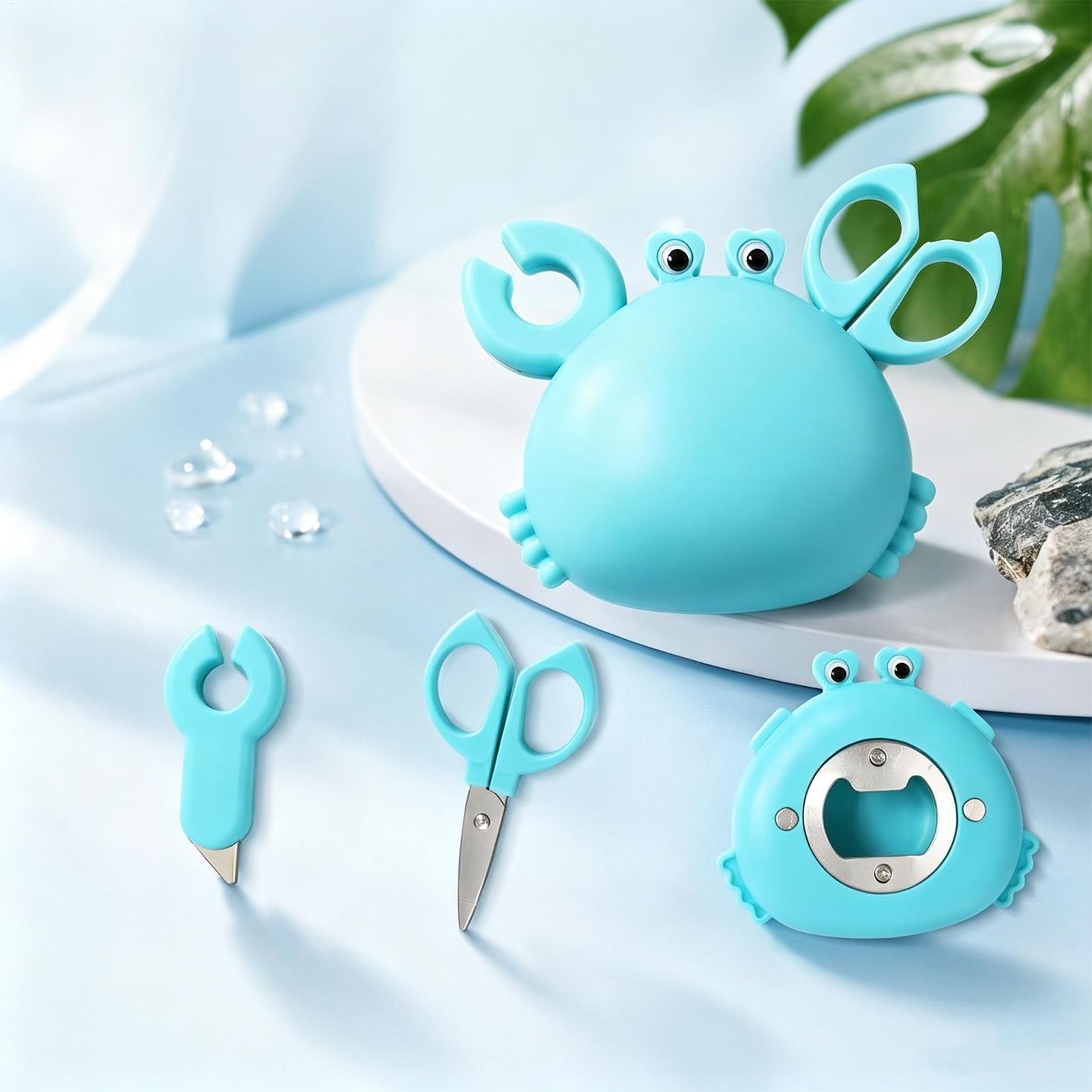 4 in 1 Crab Bottle Opener Magn - Travel Accessories And Gadgets 评论和价格