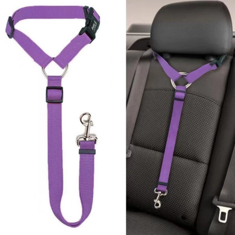 Adjustable Pet Car Seat Belt D - Travel Accessories Dog 评论和价格