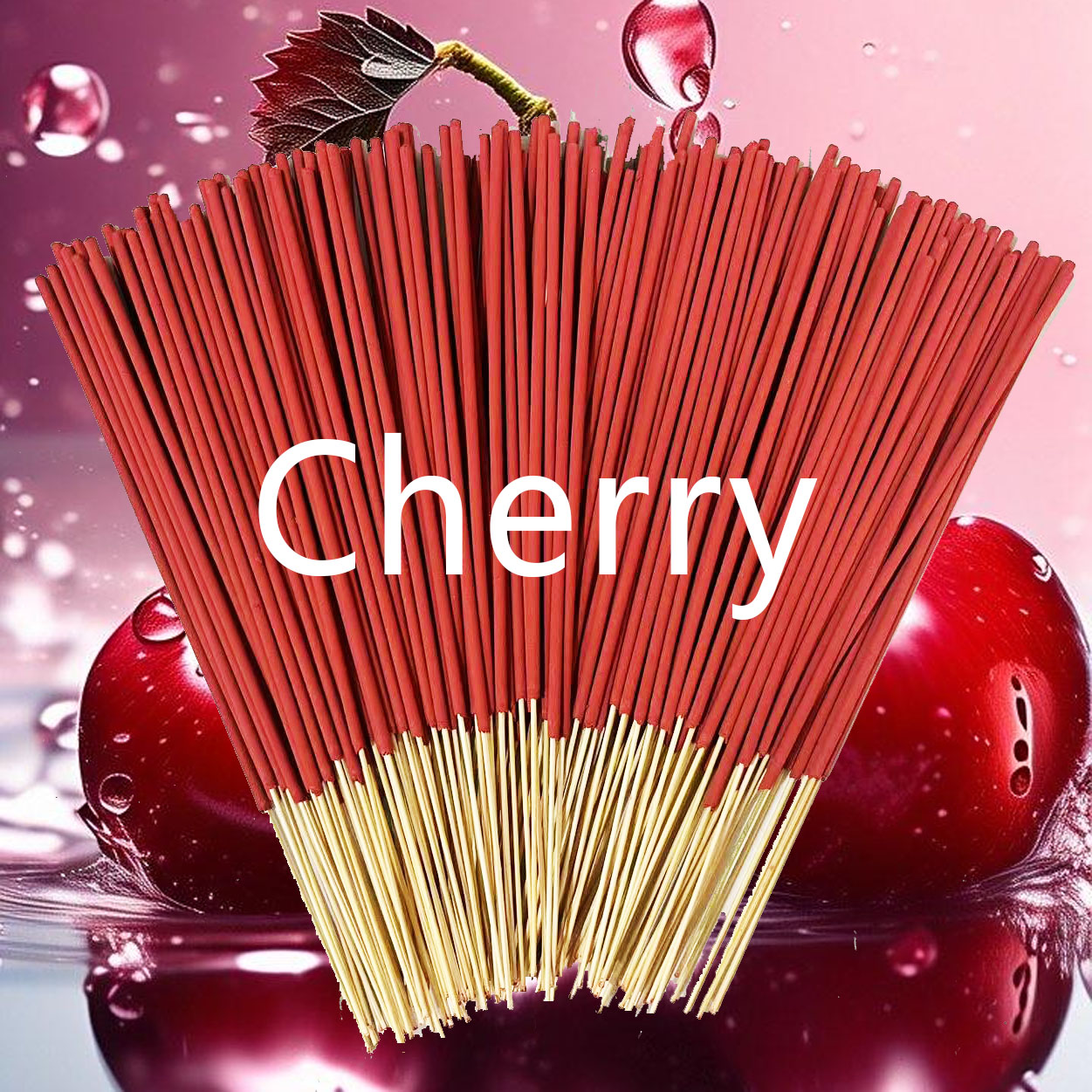Handmade Cherry Scented Incens - Travel Yoga Accessories 评论和价格