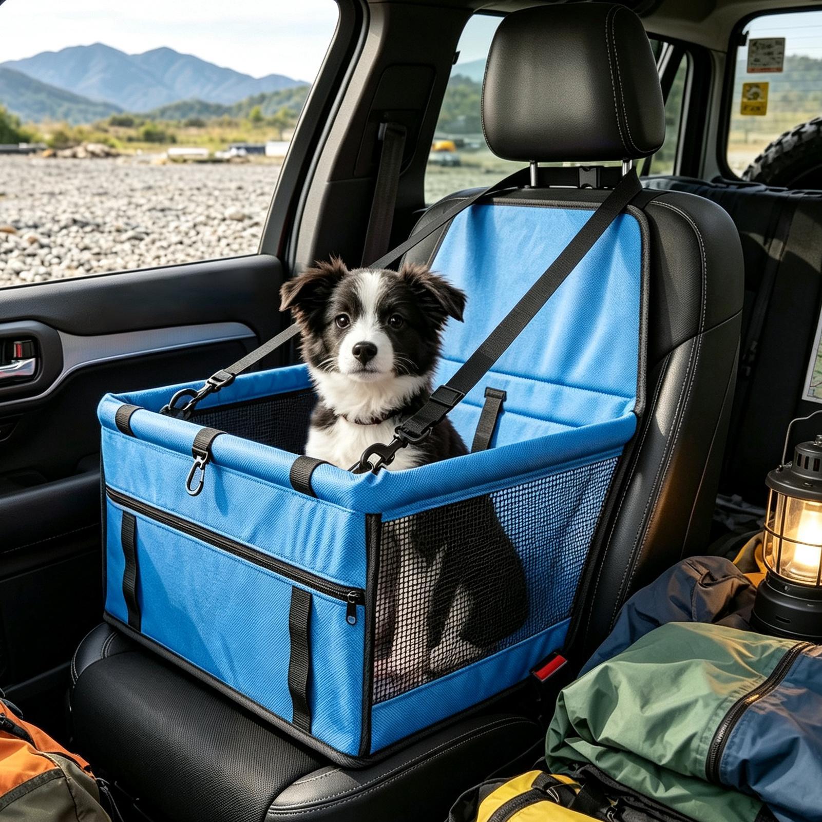 Dog Car Seat Waterproof Foldab - Travel Accessories Under 10 评论和价格